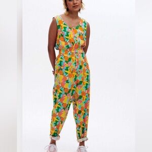 Lucy & Yak Orange you Nice Jumpsuit